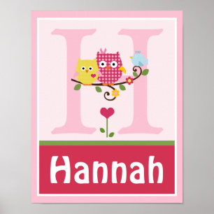 Happy Tree Eigenaar 2 Personalized Art Poster