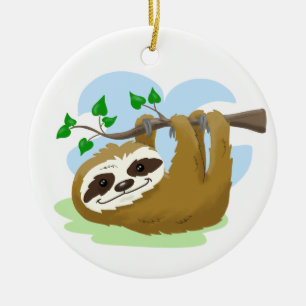 Happy Tree-Ornament Keramisch Ornament