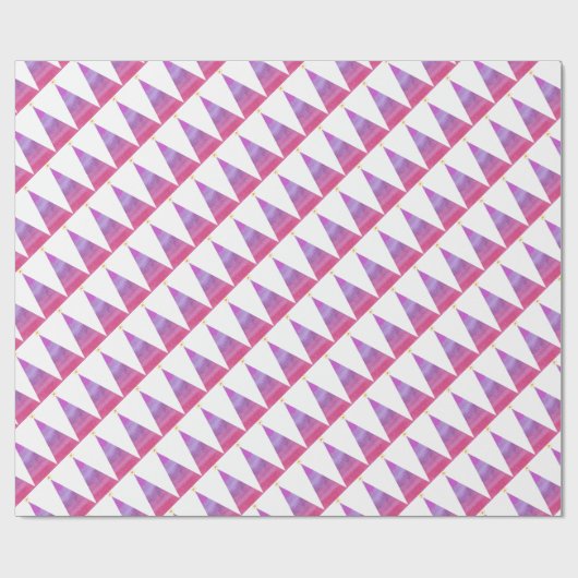 Happy Trees Holiday Wrap Cadeaupapier (Vlak)