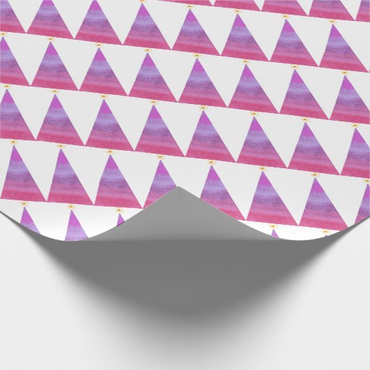 Happy Trees Holiday Wrap Cadeaupapier (Hoek)