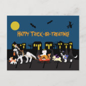 Happy Trick of Treating. Briefkaart (Voorkant)
