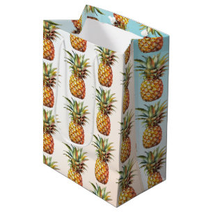 Happy Tropical Cream Aqua Ananas Medium Cadeauzakje