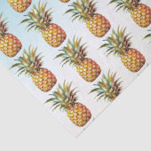 Happy Tropical Cream Aqua Ananas Tissuepapier (Detail)