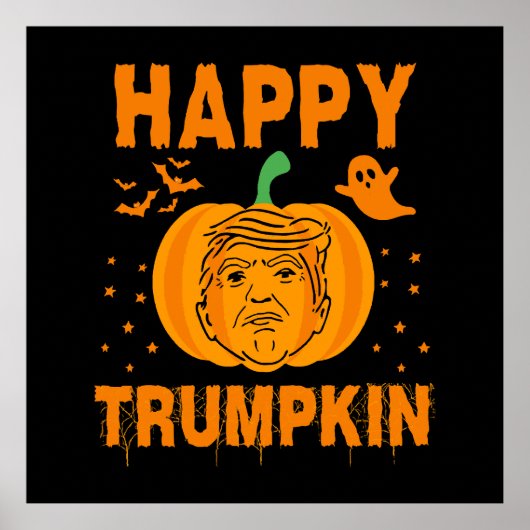 Happy Trumpkin maken Halloween weer geweldig Poster (Voorkant)
