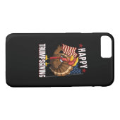 Happy Trumpsgiving Funny Thanksgiving Turkije Trum Case-Mate iPhone Case (Achterkant (Horizontaal))