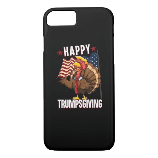 Happy Trumpsgiving Funny Thanksgiving Turkije Trum Case-Mate iPhone Case (Achterkant)