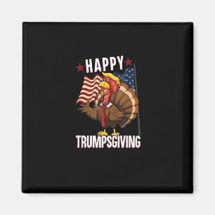 Happy Trumpsgiving Funny Thanksgiving Turkije Trum Magneet