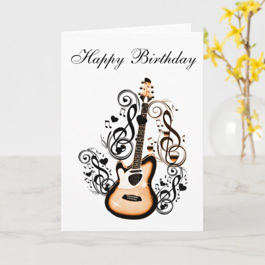 Happy Tunes_ Kaart (Gele Bloem)