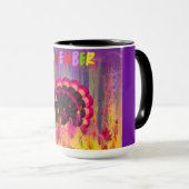 Happy Turkey Day Coffee Mok (Voorkant rechts)