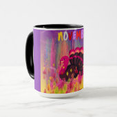 Happy Turkey Day Coffee Mok (Voorkant links)