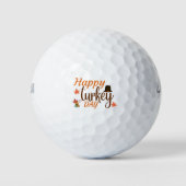 Happy Turkey Day Golfballen (Voorkant)
