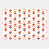 Happy Turkey Day Inpakpapier Vel (Voorkant 2)