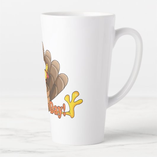 Happy Turkey Day Latte Mok (Rechts)