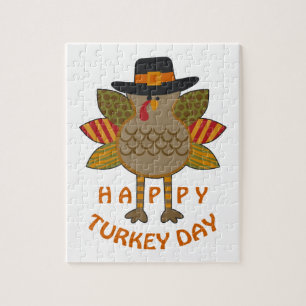 Happy Turkey Day Legpuzzel