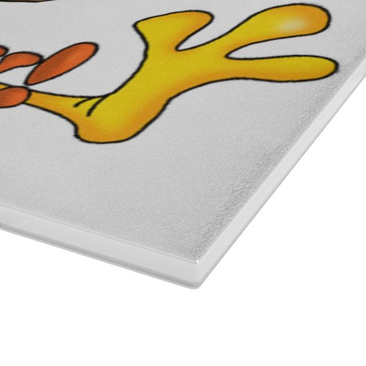 Happy Turkey Day Snijplank (Hoek)