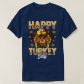 Happy Turkey Day  Thanksgiving Day  Holiday Gift  T-shirt (Design voorkant)