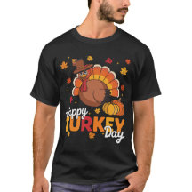 Happy Turkey Day Thanksgiving Familie Pyjama Herfs