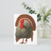 Happy Turkey Day  Turkije Briefkaart (Staand voorkant)