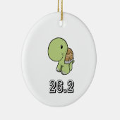 Happy Turtle 26.2 Keramisch Ornament (Rechts)