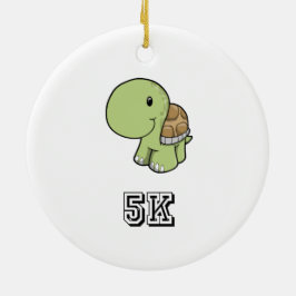 Happy Turtle 5K Keramisch Ornament
