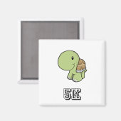 Happy Turtle 5K Magneet (Voorkant / Achterkant)