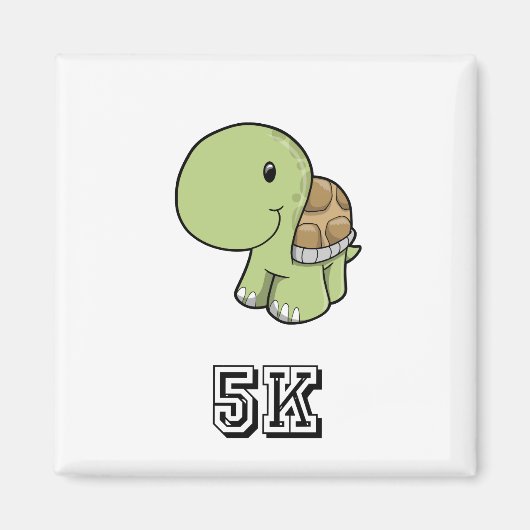 Happy Turtle 5K Magneet (Voorkant)