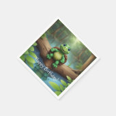 Happy Turtle Birthday Servet (Hoek)