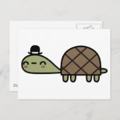 Happy Turtle Briefkaart (Voorkant / Achterkant)