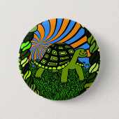 Happy Turtle Button (Voorkant)