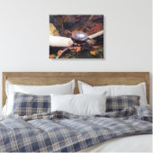 Happy Turtle Canvas Afdruk (Insitu (Slaapkamer))