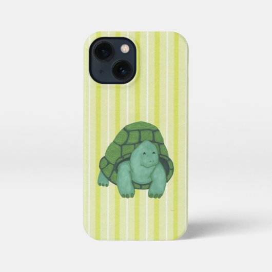 Happy Turtle iPhone Hoesje (Achterkant)