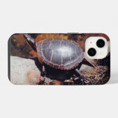 Happy Turtle iPhone Hoesje (Achterkant horizontaal)