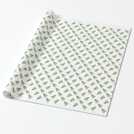 Happy Turtle Kerstmis Cadeaupapier