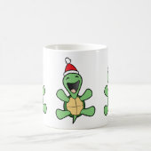 Happy Turtle Kerstmis Koffiemok (Center)