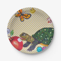 Happy Turtle Kinderen Party voedt Shabby Chic