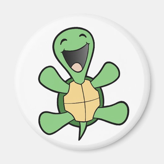 Happy Turtle Magneet (Voorkant)