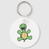 Happy Turtle Sleutelhanger (Voorkant)