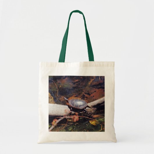Happy Turtle Tote Bag (Voorkant)