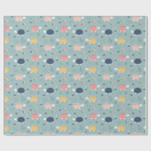 Happy Turtles Cadeaupapier (Vlak)