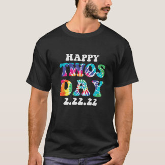 Happy Twosday 2022 February 2022 2-22-22 Twosd T-shirt