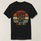 Happy Twosday 2 T-shirt (Design voorkant)