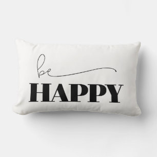 Happy Typografie Kussen