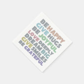 Happy Typografie Servetten (Hoek)