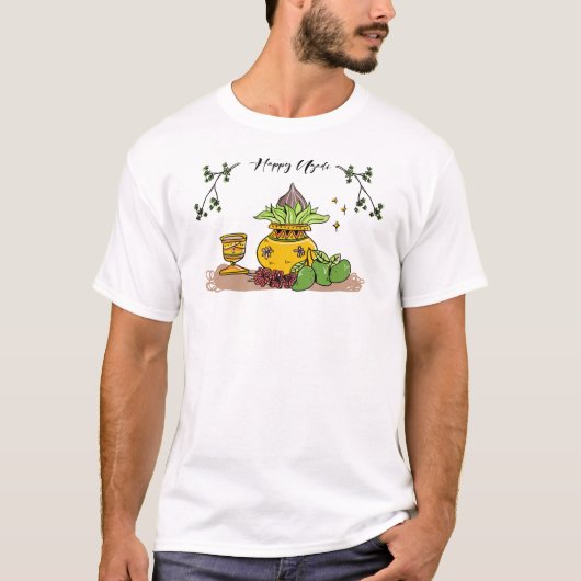 Happy Ugadi T-shirt (Voorkant)