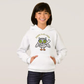 Happy "UIL-WEEN" Meisjes Pullover Hoodie (Voorkant volledig)