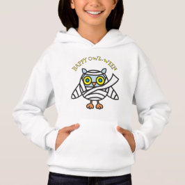 Happy "UIL-WEEN" Meisjes Pullover Hoodie