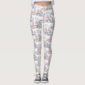 Happy Unicorn Themed Leggings (Voorkant)