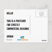 Happy Urban 2011 Briefkaart (Achterkant)