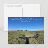 Happy Urban National Wildlife Refuge Day! Briefkaart (Voorkant / Achterkant)