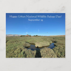 Happy Urban National Wildlife Refuge Day! Briefkaart